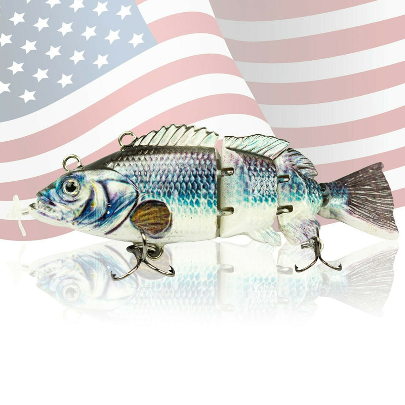 NEW 3.5" Electric Live bait, Robotic Fishing Lure