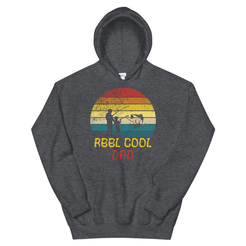 Reel Cool Dad Fishing  Hoodie - Best Father's Day gift for Fishing Lovers
