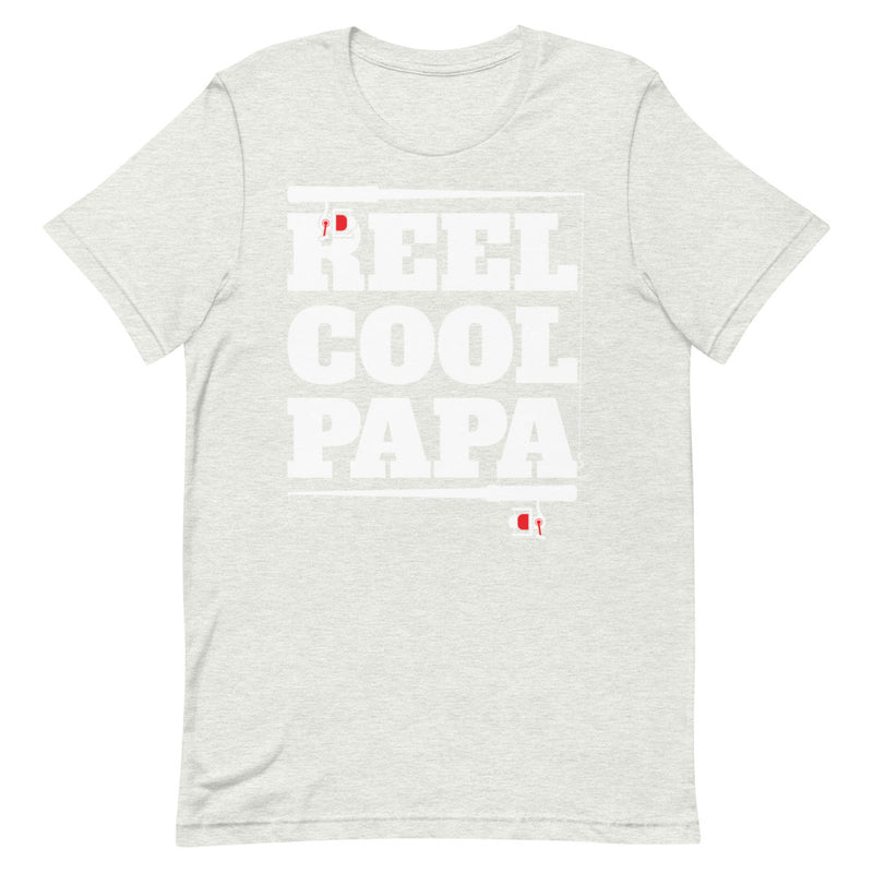 Reel Cool Papa - Father's Day Fishing T-Shirt  Gift for Dad