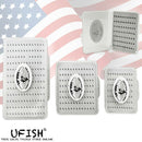 Fly fishing tackle box set, fishing bait holder, clear box trout flies holder