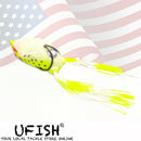 UFISH - Soft Frog Lures Set, Best Bass Fishing Lure, Sharp Hooks & Action Ready