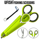 UFISH- Fishing scissors, fishing Line cutter, Fishing Hook remover