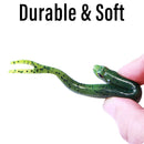 UFISH - 20pc Split Tail Fishing Lure , Jigging Swimbait, Bass Fishing Jerkbait