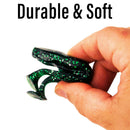 UFISH -15 pcs Frog Jigging Fishing Lure Lot , Swimbait Shad Jig, Minnow Jerkbait