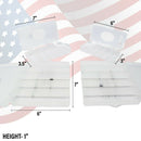 UFISH 4pk Bait box - Jig Tackle box - Kayak Tackle box - Fishing Storage box