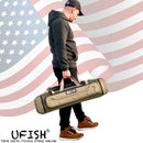 UFISH - Fishing Rod Bag & Tackle Storage, Rod Travel Bag, Fishing Rod Bag Case.