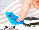 UFISH - Soft Frog Lures Set, Best Bass Fishing Lure, Sharp Hooks & Action Ready