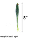 UFISH - 20pc Split Tail Fishing Lure , Jigging Swimbait, Bass Fishing Jerkbait