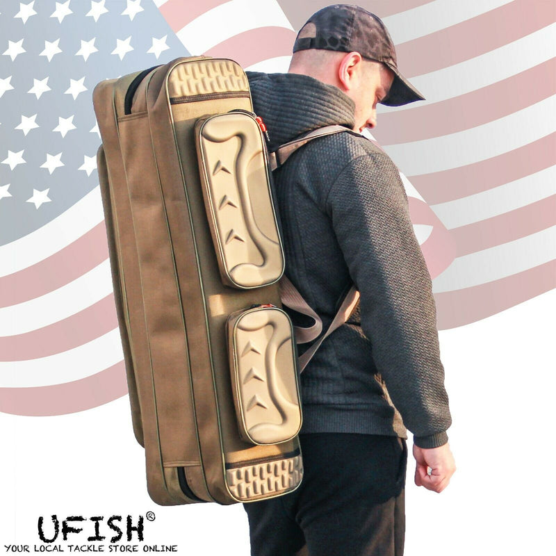 UFISH - Fishing Rod Bag & Tackle Storage, Rod Travel Bag, Fishing Rod