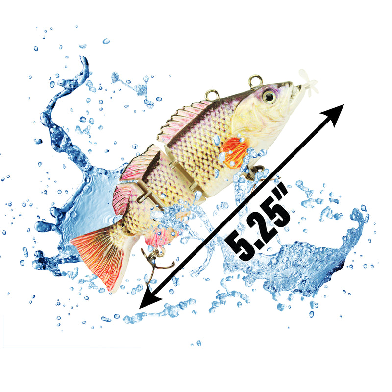 electronic fishing lures UFISH Electric Live Bait Robotic Fishing Lure 5.25"