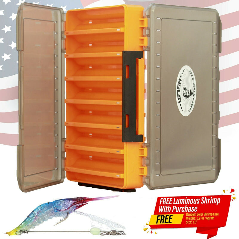 UFISH 4pk Bait box - Jig Tackle box - Kayak Tackle box - Fishing Stora