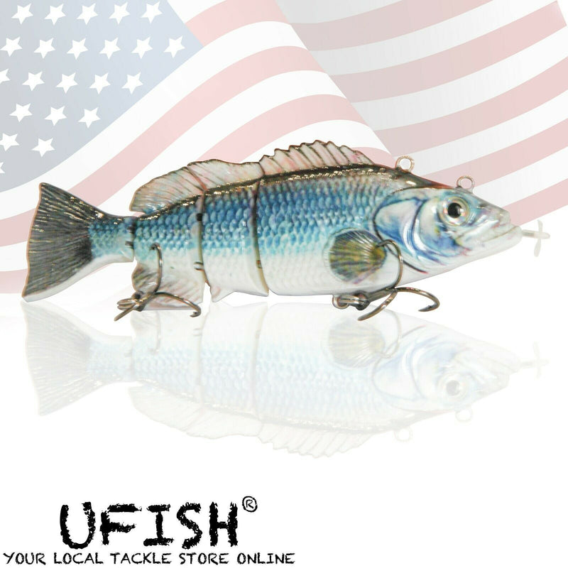 UFISH 5 Bass Large Popper Lure Pike Musky Fresh & Saltwater Top