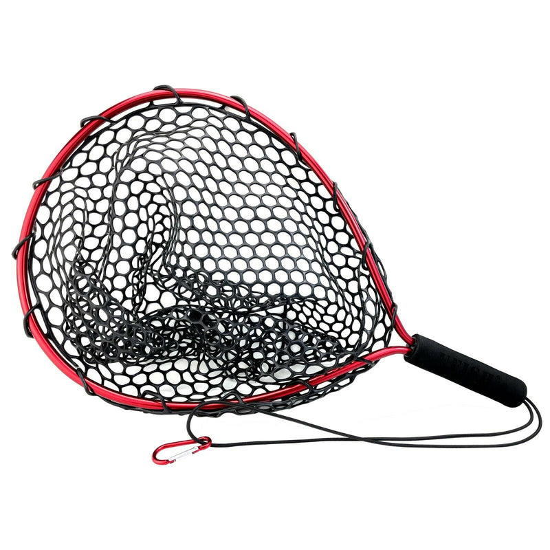 UFISH Fishing landing net, Rubber Fly Fishing Landing, Fisherman Mus