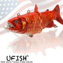 UFISH Electric Live Bait Robotic Fishing Lure 5.25"