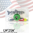 UFISH Electric Live Bait Robotic Fishing Lure 5.25"