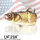 UFISH Electric Live Bait Robotic Fishing Lure 5.25"