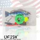UFISH  5.5 " Large Size Swimming Robotic Fishing Lure