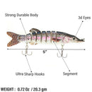 UFISH Large 5" Fishing Lure Lot