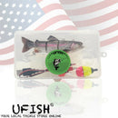 UFISH Electric Live Bait Robotic Fishing Lure 5.25"