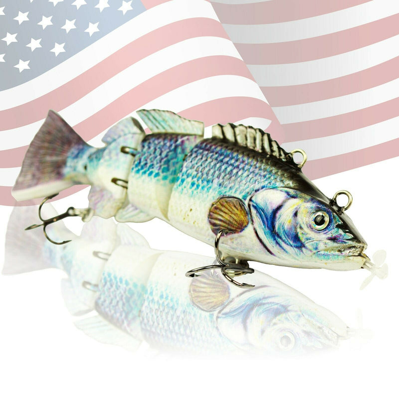 automatic lure fish NEW 3.5" Electric Live bait, Robotic Fishing Lure