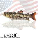 UFISH Electric Live Bait Robotic Fishing Lure 5.25"