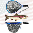 UFISH - Fishing landing net, Rubber Fly Fishing Landing, Fisherman Must Have !
