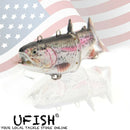 UFISH Electric Live Bait Robotic Fishing Lure 5.25"
