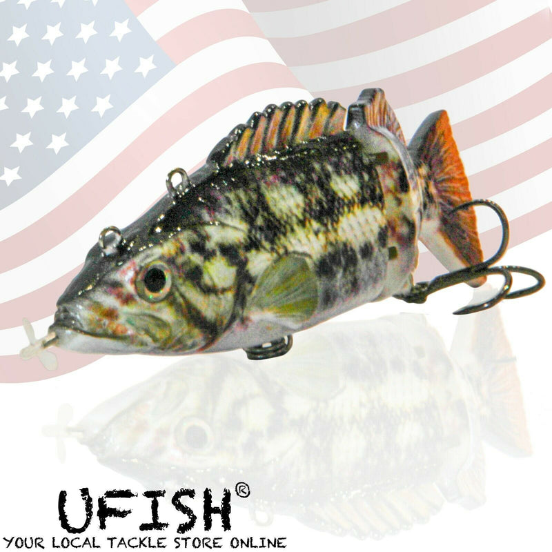 UFISH  5.5 " Large Size Swimming Robotic Fishing Lure