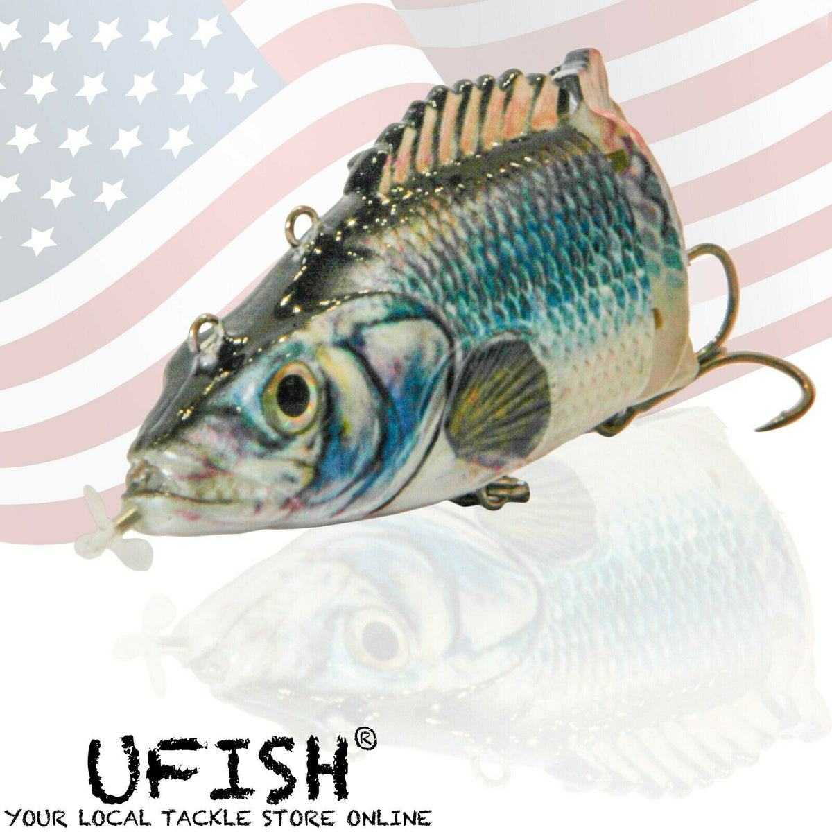 Robotic lure / UFISH  電動アニメーションルアー Robotic lure / UFISH 電動アニメーションルアー
