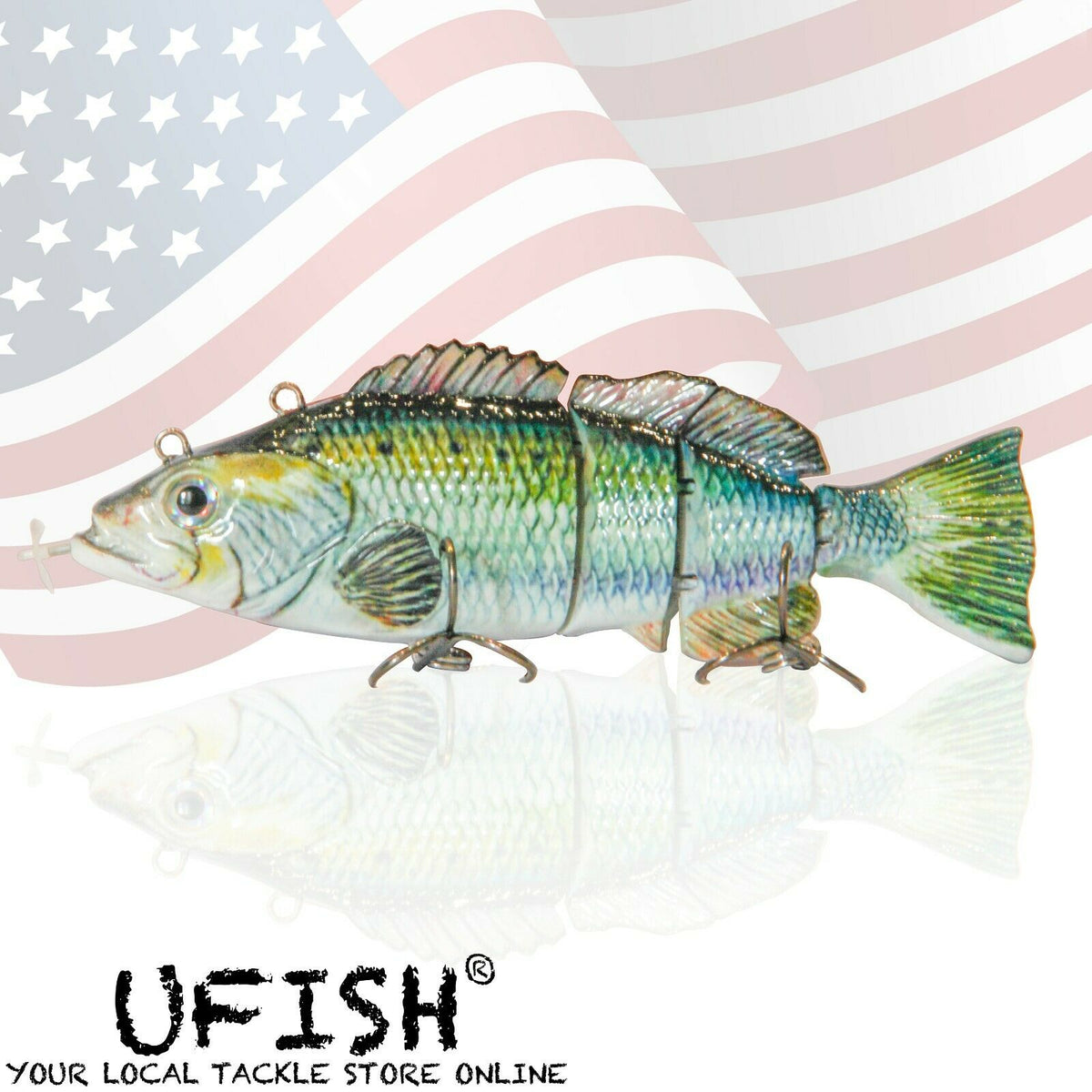 Robotic lure / UFISH  電動アニメーションルアー UFISH 5.5 