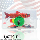 UFISH Electric Live Bait Robotic Fishing Lure 5.25"