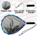 UFISH - Fishing landing net, Rubber Fly Fishing Landing, Fisherman Must Have !