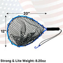UFISH - Fishing landing net, Rubber Fly Fishing Landing, Fisherman Must Have !