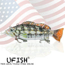 UFISH  5.5 " Large Size Swimming Robotic Fishing Lure