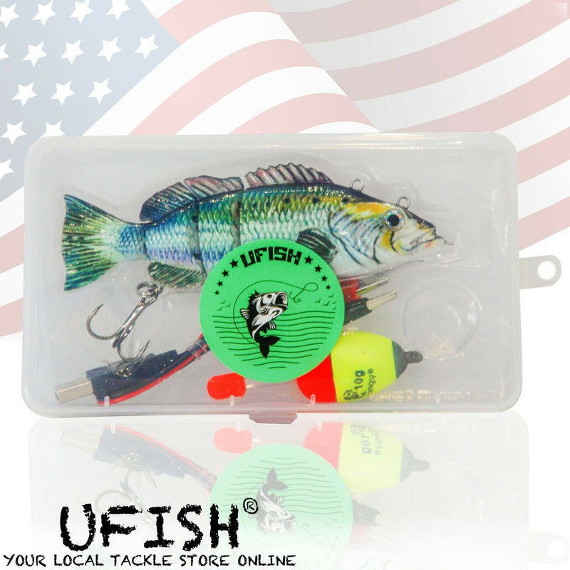 Electronic Fishing Lures Durable ABS Robotic Automatic Swimming