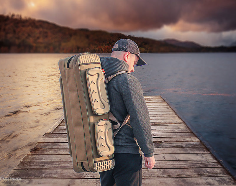 UFISH - Fishing Rod Bag & Tackle Storage, Rod Travel Bag, Fishing Rod Bag Case.