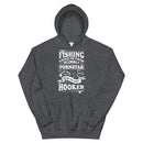 Fishing Saved me from becoming a pornstar now I'm just a hooker - Hooker Man Funny Fishing Hoodie
