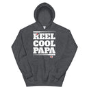 Reel Cool Papa - Father's Day Fishing Hoodie  Gift for Dad