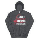 I love It When She Bends Over Fishing  Hoodie