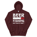 Beer and Fishing what else is there? Fishing and Beer lovers Hoodie
