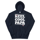 Reel Cool Papa - Father's Day Fishing Hoodie  Gift for Dad