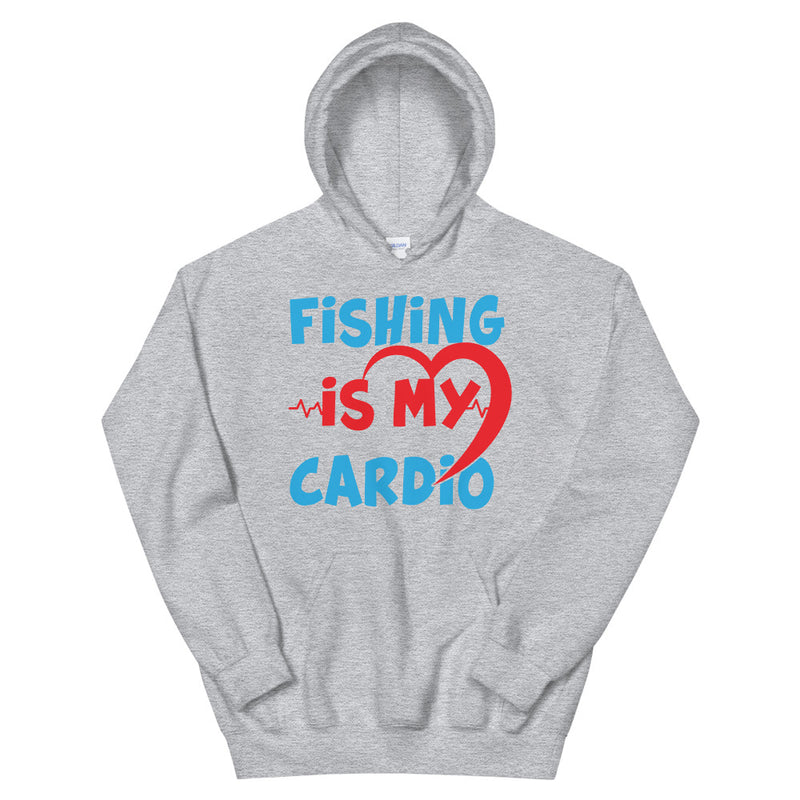 Fishing is my Cardio Best Fishing Hoodie