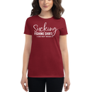 Sucking Fishing Shirt do not Wash Funny Fishing Quotes Shirt for women's