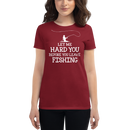 Let me hard you before you leave Fishing Cool Fishing Shirt for Women's