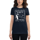 Are your ready? I'm about to Jerk your Rod Fishing Quotes Shirt for Women's