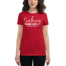 Sucking Fishing Shirt do not Wash Funny Fishing Quotes Shirt for women's