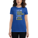 Let me Shine your Rod with both Hand Funny  Fishing Quotes T-Shirt