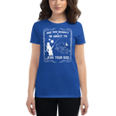 Are your ready? I'm about to Jerk your Rod Fishing Quotes Shirt for Women's