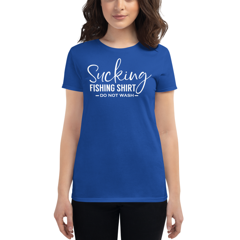 Women's Fishing Shirt with Sayings